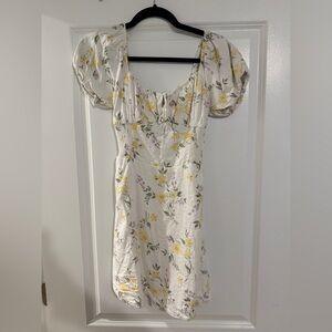 Hollister White Smocked Top